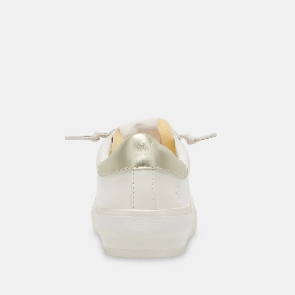 DOLCE VITA Sneakers*Zina Foam 360 Sneakers White Gold Recycled Leather