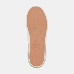 DOLCE VITA Sneakers*Zina Patch Sneakers White Stripe Raffia
