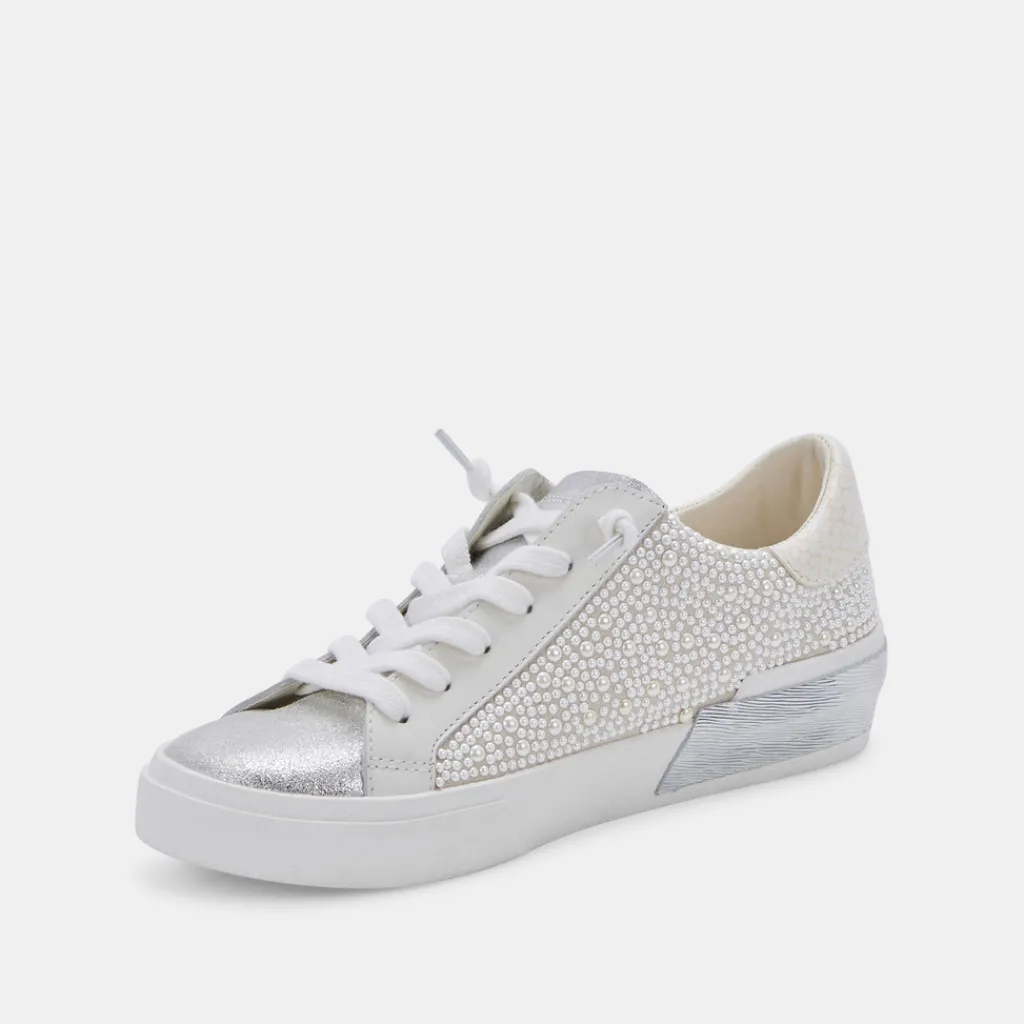 DOLCE VITA Sneakers*Zina Pearl Wide Sneakers Vanilla Pearls