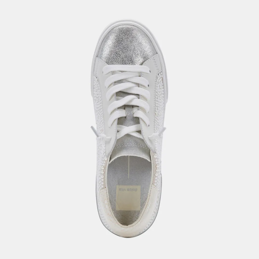 DOLCE VITA Sneakers*Zina Pearl Wide Sneakers Vanilla Pearls
