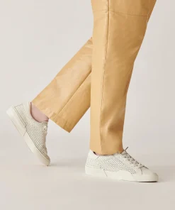 DOLCE VITA Sneakers*Zina Perforated Sneakers White Perforated Leather