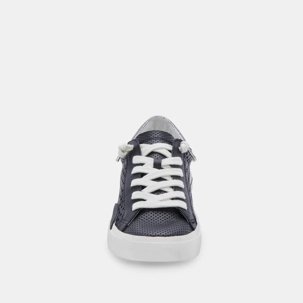 DOLCE VITA Sneakers*Zina Perforated Sneakers Black Perforated Leather
