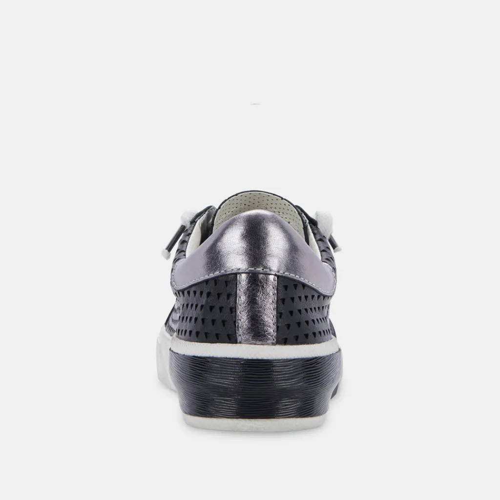 DOLCE VITA Sneakers*Zina Perforated Sneakers Black Perforated Leather