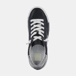 DOLCE VITA Sneakers*Zina Perforated Sneakers Black Perforated Leather