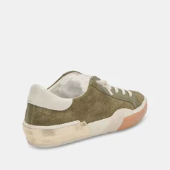 DOLCE VITA Sneakers*Zina Plush Sneakers Moss Perforated Suede