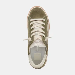 DOLCE VITA Sneakers*Zina Plush Sneakers Moss Perforated Suede