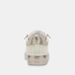 DOLCE VITA Sneakers*Zina Plush Sneakers White Sliced Leather