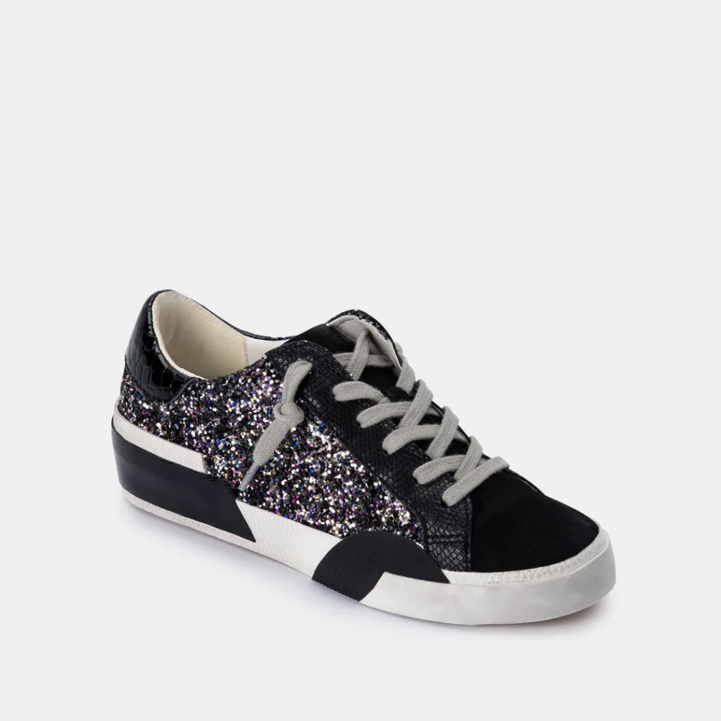 DOLCE VITA Sneakers*Zina Sneakers Black Metallic Glitter