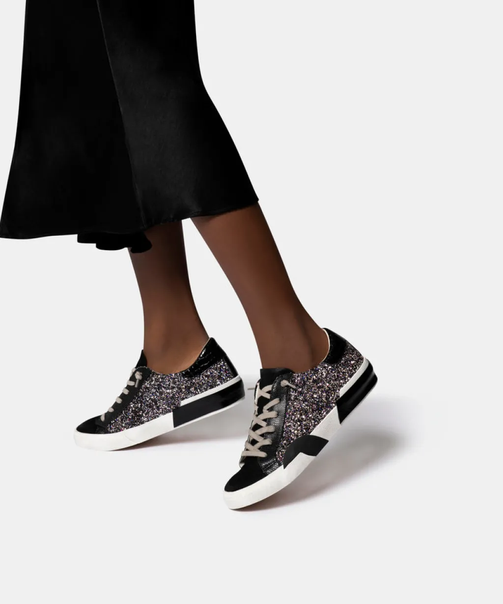 DOLCE VITA Sneakers*Zina Sneakers Black Metallic Glitter