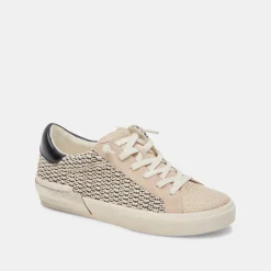 DOLCE VITA Sneakers*Zina Sneakers Black Natural Raffia