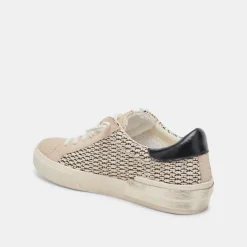 DOLCE VITA Sneakers*Zina Sneakers Black Natural Raffia