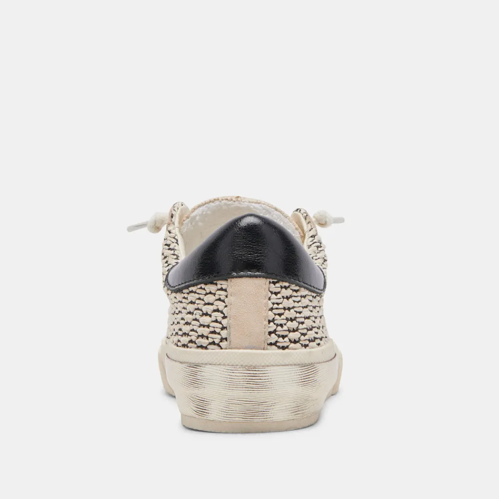 DOLCE VITA Sneakers*Zina Sneakers Black Natural Raffia