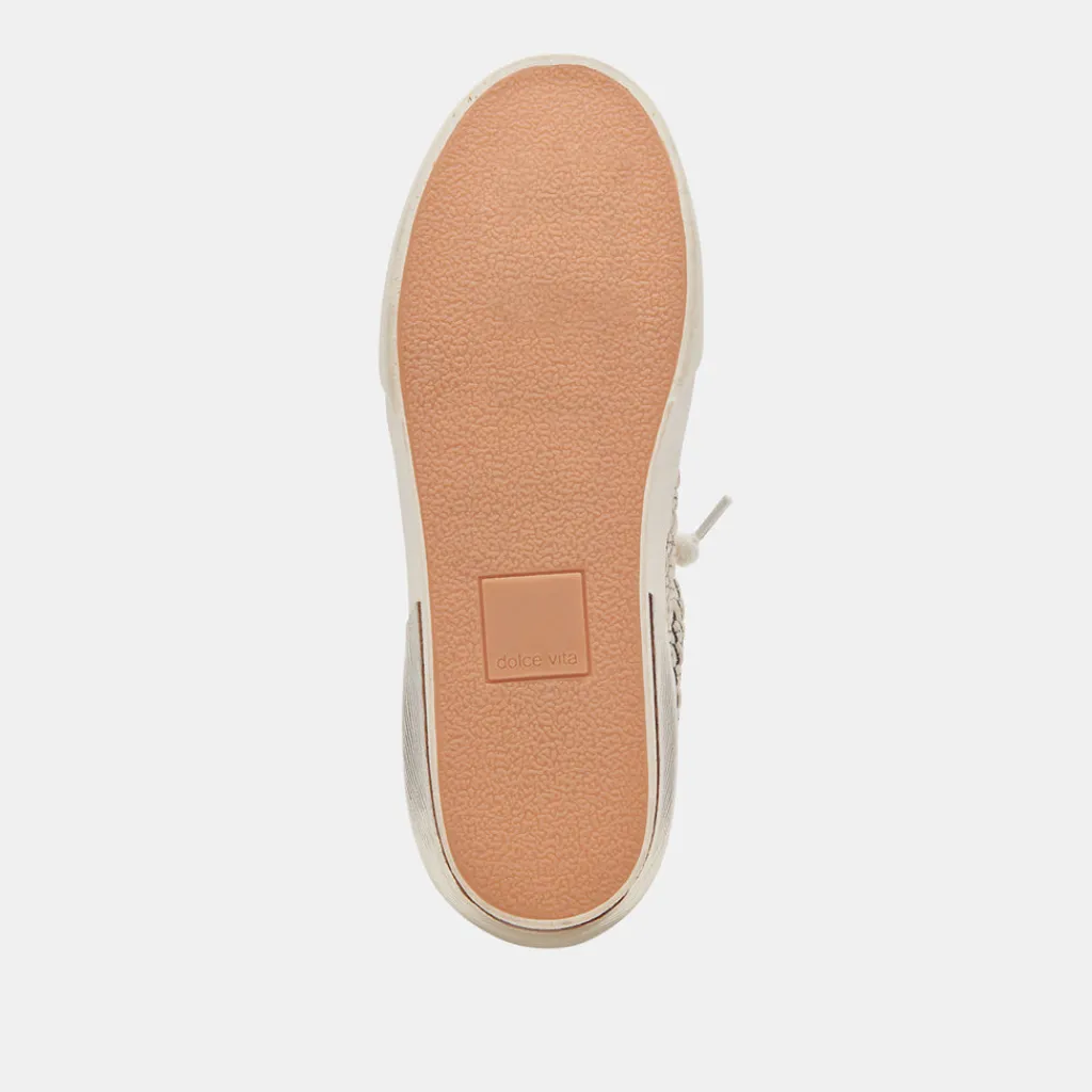 DOLCE VITA Sneakers*Zina Sneakers Black Natural Raffia