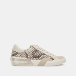 DOLCE VITA Sneakers*Zina Sneakers Black White Embossed Snake