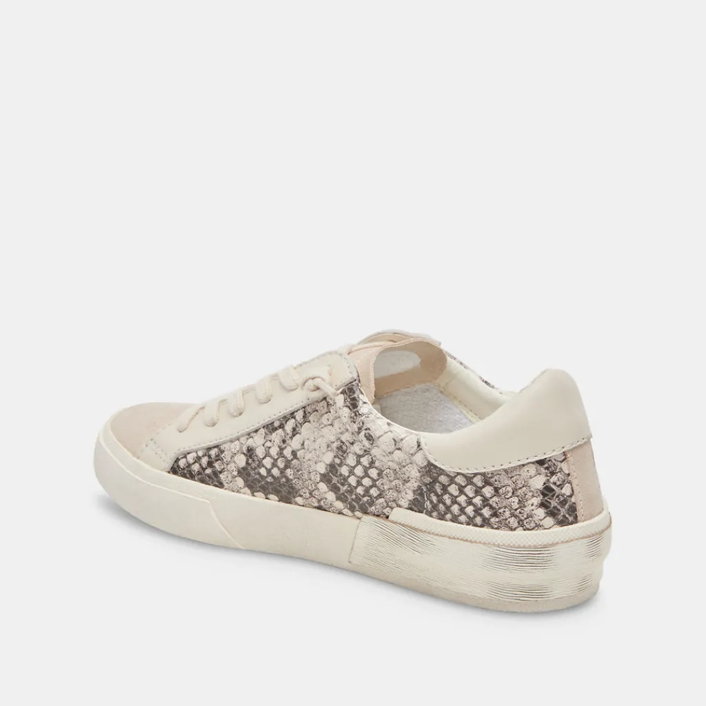 DOLCE VITA Sneakers*Zina Sneakers Black White Embossed Snake