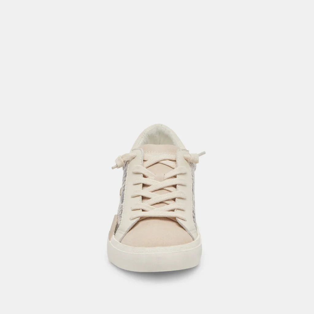 DOLCE VITA Sneakers*Zina Sneakers Black White Embossed Snake