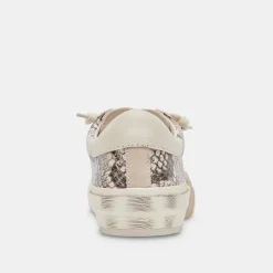 DOLCE VITA Sneakers*Zina Sneakers Black White Embossed Snake