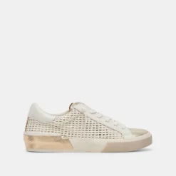 DOLCE VITA Sneakers*Zina Sneakers Bone Gold Woven