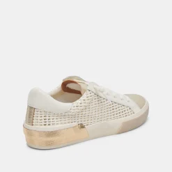 DOLCE VITA Sneakers*Zina Sneakers Bone Gold Woven