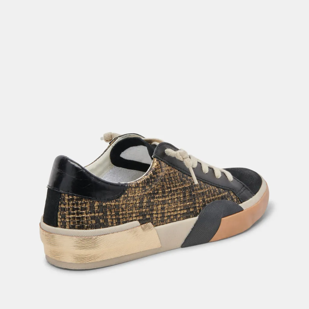 DOLCE VITA Sneakers*Zina Sneakers Bronze Black Woven