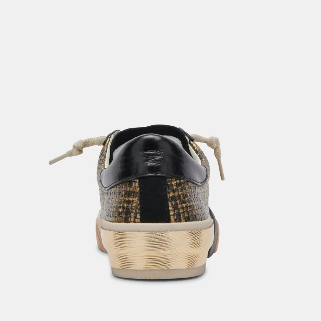 DOLCE VITA Sneakers*Zina Sneakers Bronze Black Woven