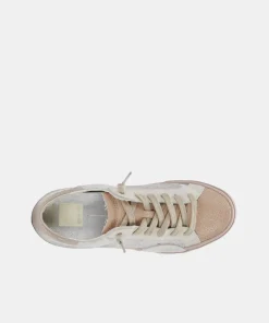 DOLCE VITA Sneakers*Zina Sneakers Dune Metallic Calf Hair