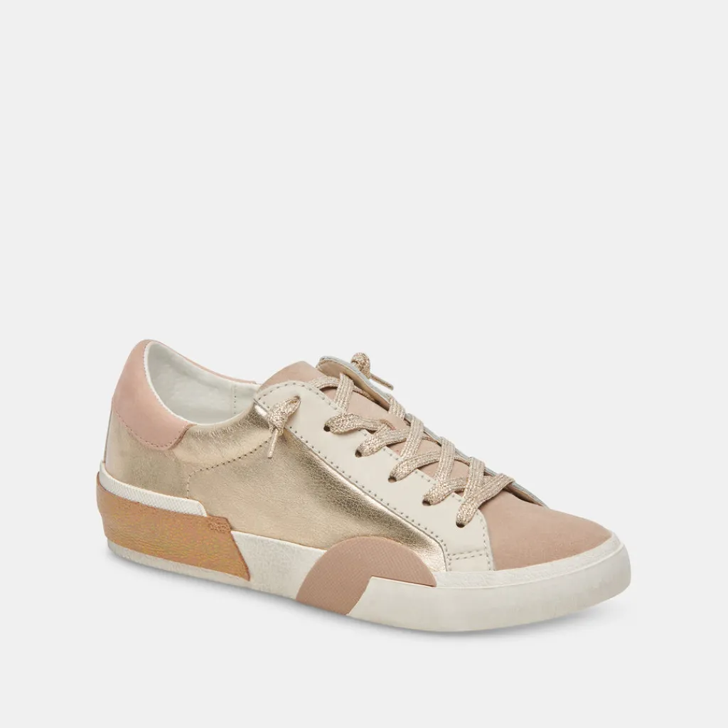 DOLCE VITA Sneakers*Zina Sneakers Gold Leather