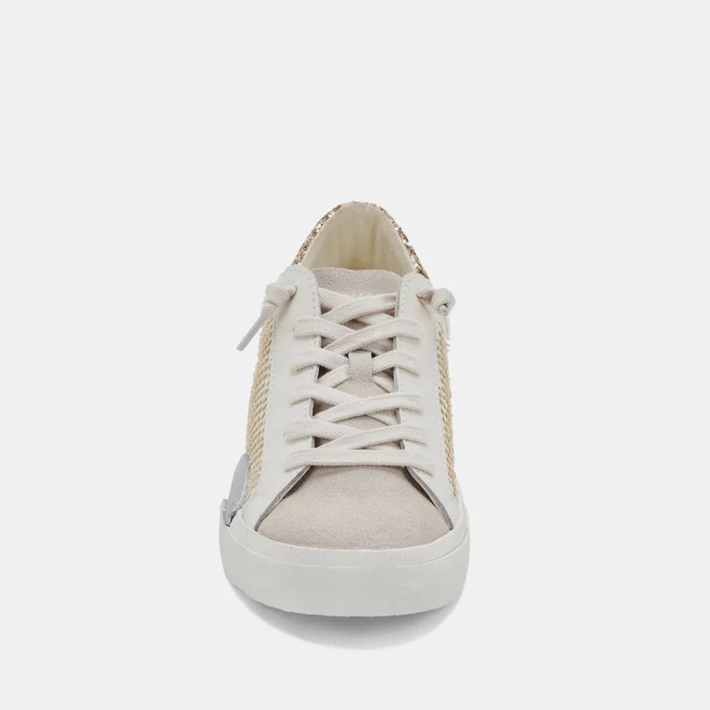 DOLCE VITA Sneakers*Zina Sneakers Off White Embossed Leather