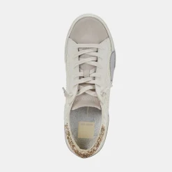 DOLCE VITA Sneakers*Zina Sneakers Off White Embossed Leather