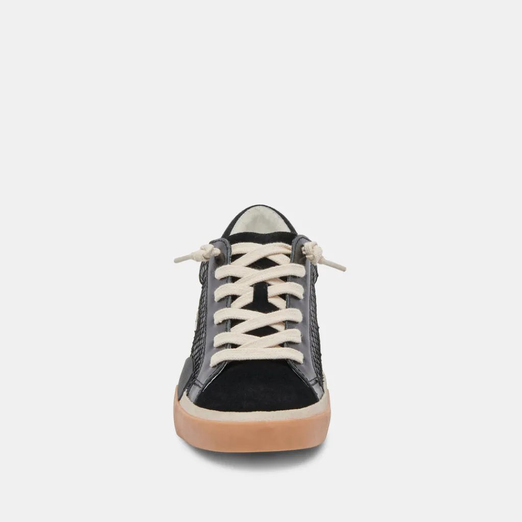 DOLCE VITA Sneakers*Zina Sneakers Onyx Embossed Leather