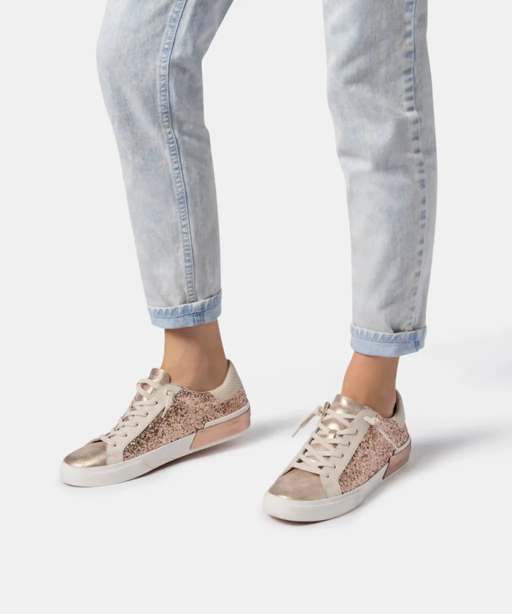 DOLCE VITA Sneakers*Zina Sneakers Rose Gold Glitter