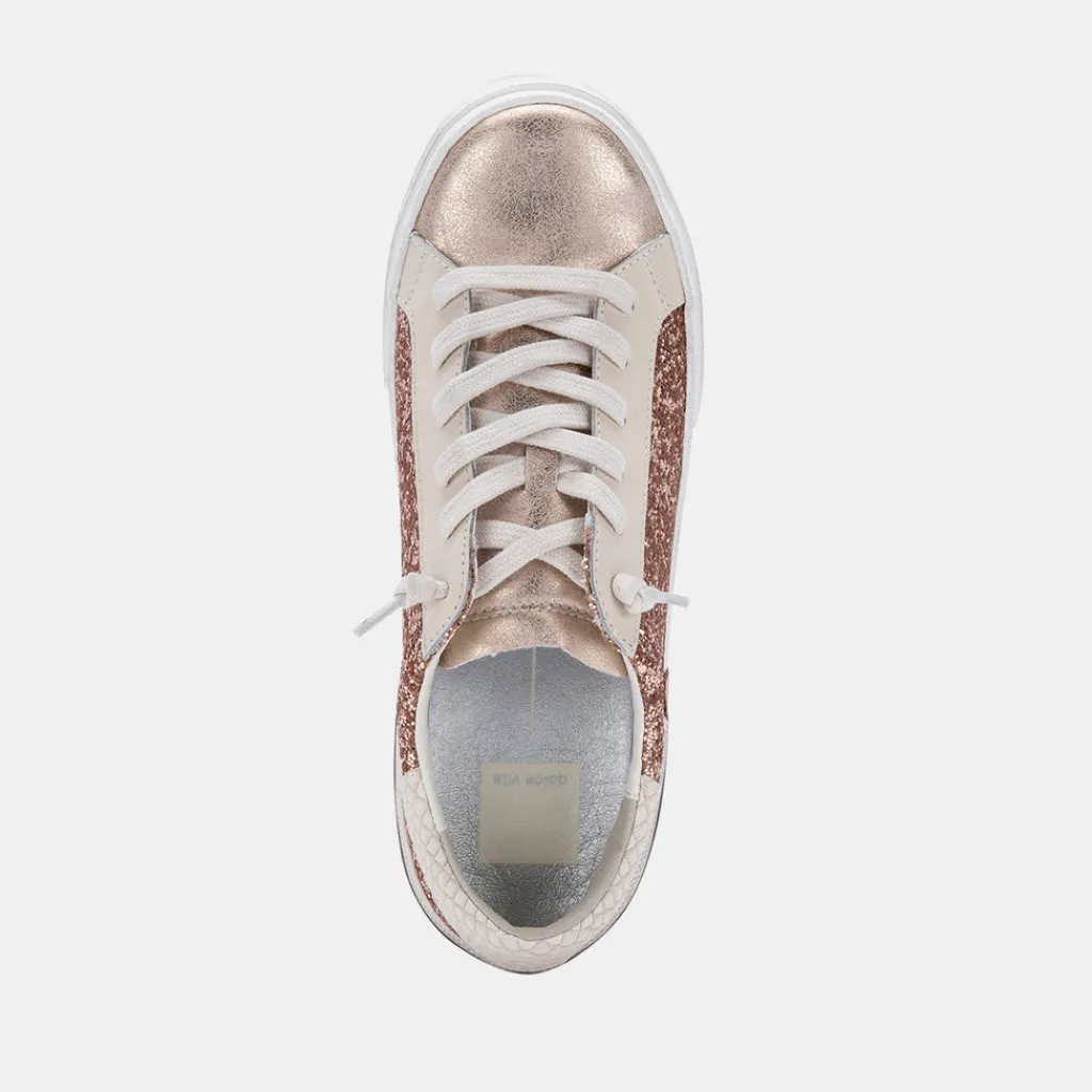 DOLCE VITA Sneakers*Zina Sneakers Rose Gold Glitter