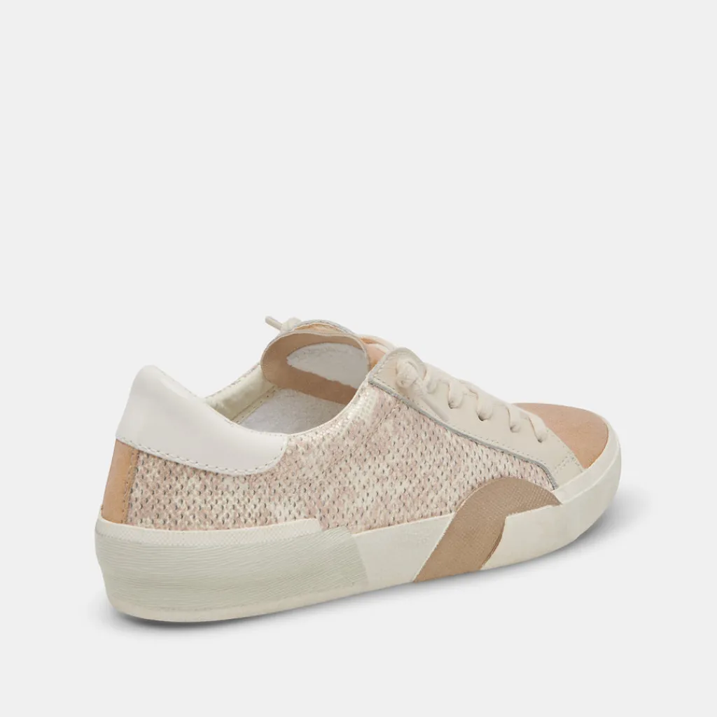 DOLCE VITA Sneakers*Zina Sneakers Sand Embossed Leather