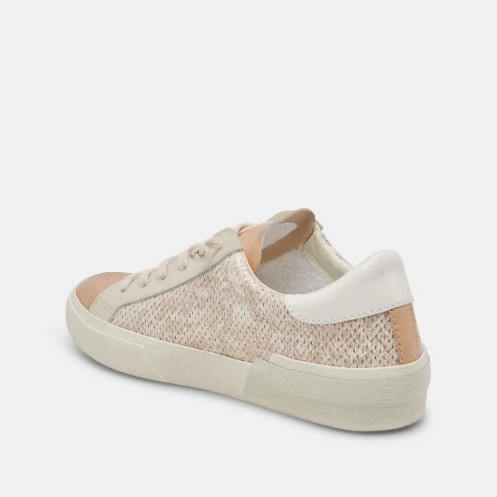 DOLCE VITA Sneakers*Zina Sneakers Sand Embossed Leather