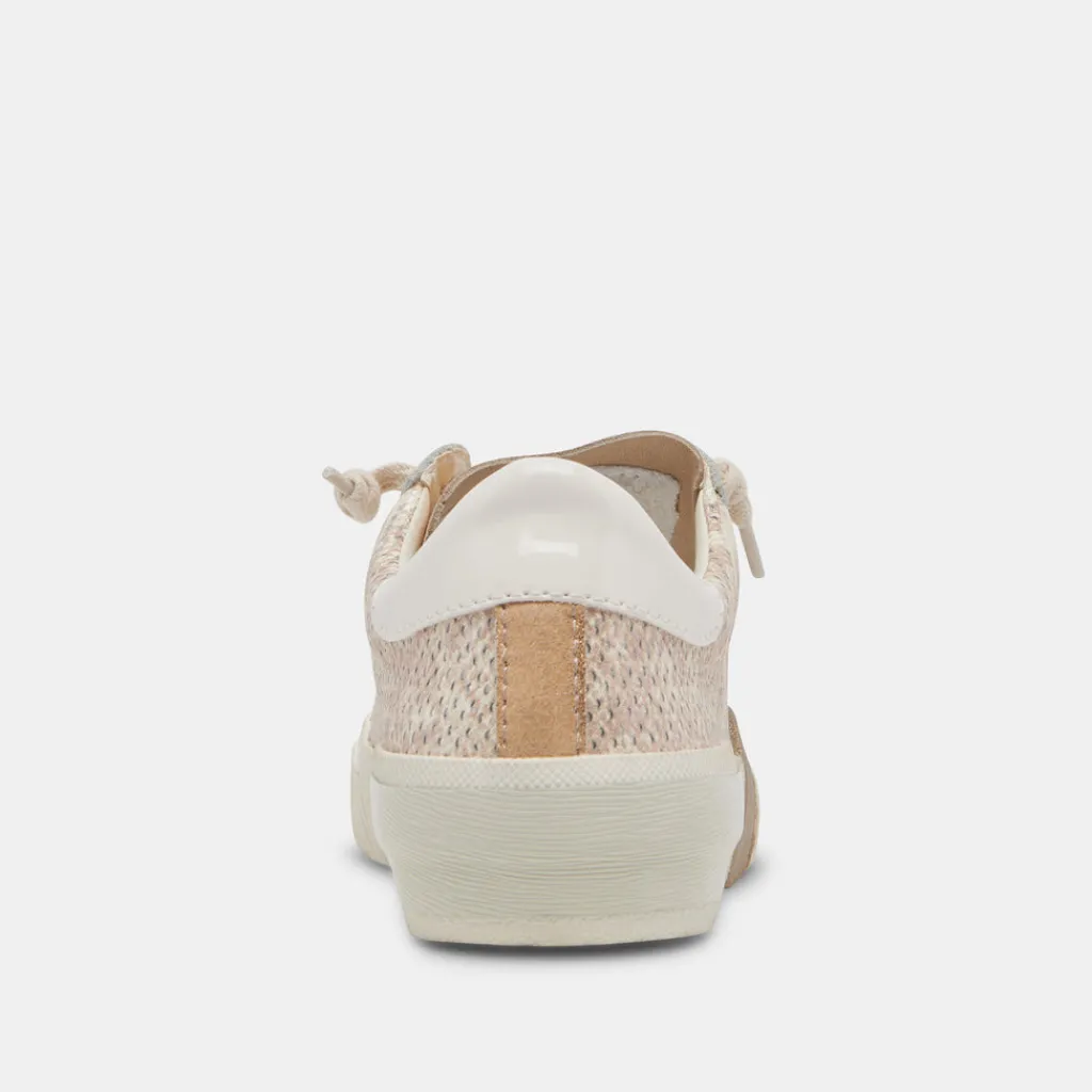 DOLCE VITA Sneakers*Zina Sneakers Sand Embossed Leather