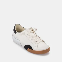 DOLCE VITA Sneakers*Zina Sneakers White Black Leather
