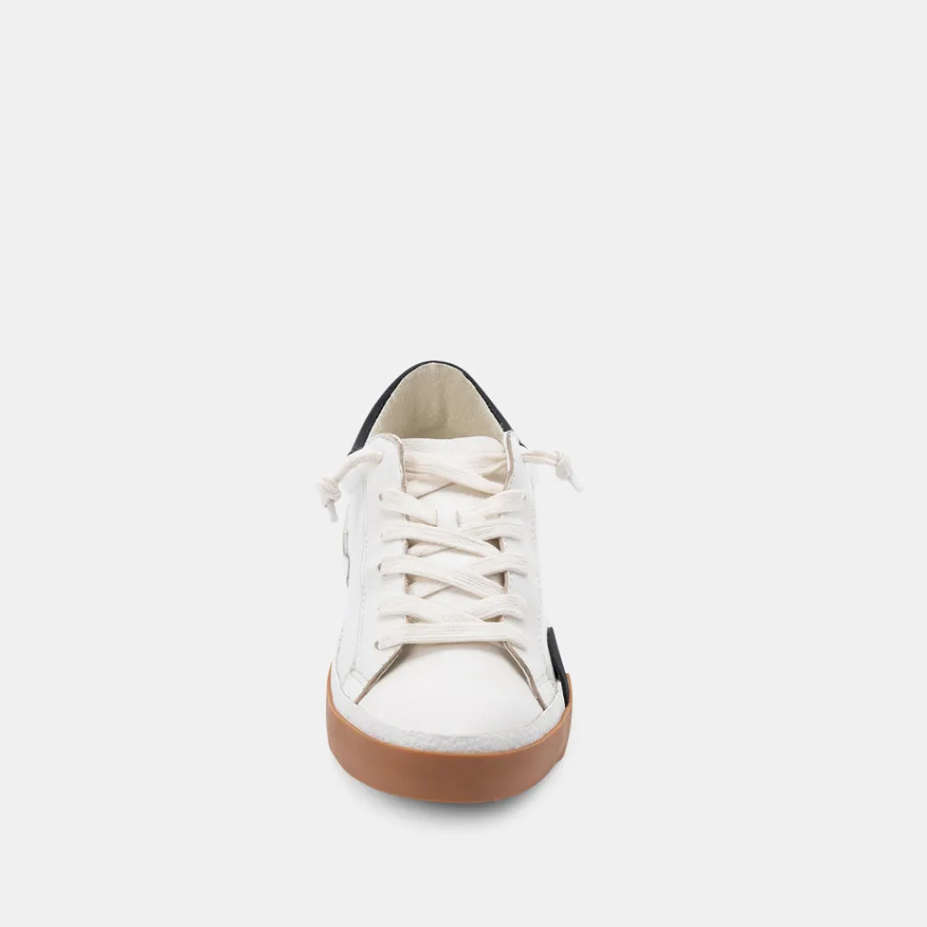 DOLCE VITA Sneakers*Zina Sneakers White Black Leather