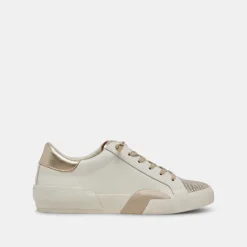 DOLCE VITA Sneakers*Zina Sneakers White Gold Leather