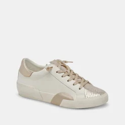 DOLCE VITA Sneakers*Zina Sneakers White Gold Leather