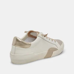 DOLCE VITA Sneakers*Zina Sneakers White Gold Leather