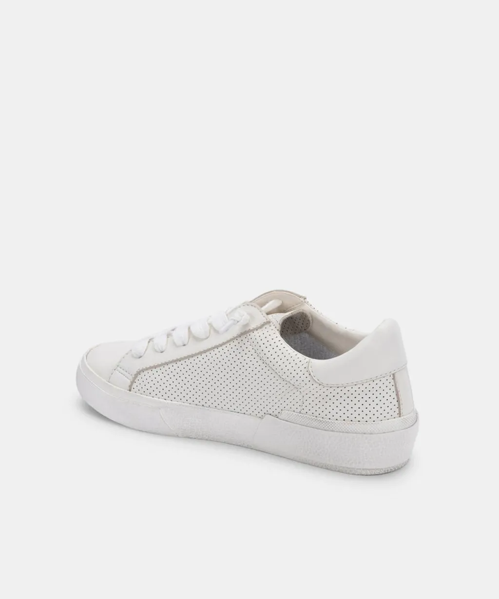 DOLCE VITA Sneakers*Zina Sneakers White Perforated Leather