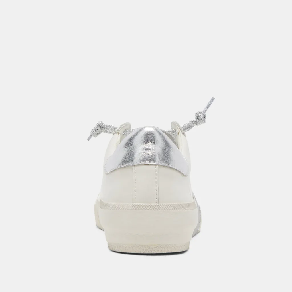 DOLCE VITA Sneakers*Zina Sneakers White Silver Leather