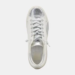 DOLCE VITA Sneakers*Zina Sneakers White Silver Leather