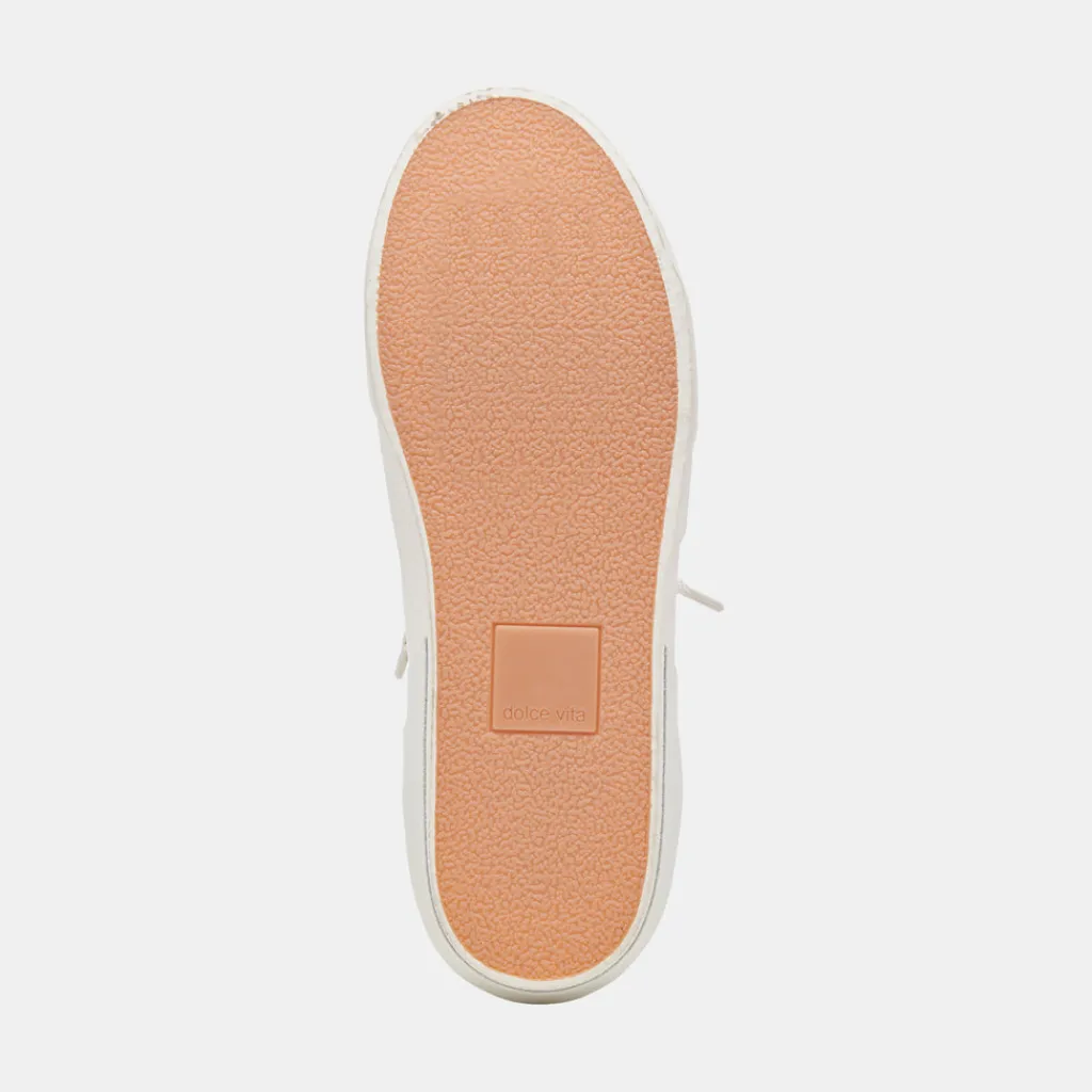 DOLCE VITA Sneakers*Zina Sneakers White Silver Leather