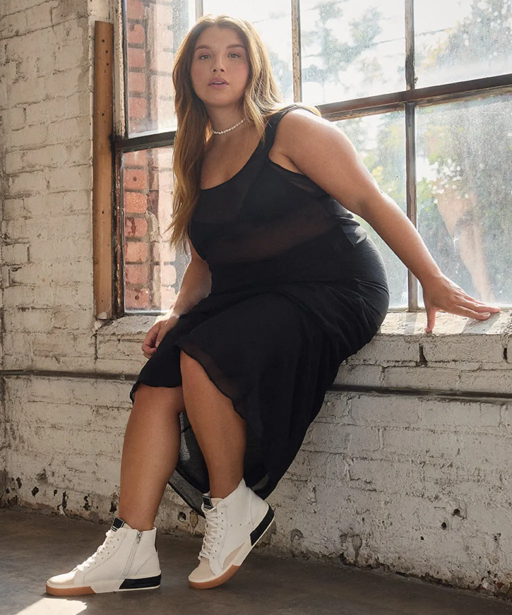 DOLCE VITA Sneakers*Zohara Sneakers White Black Leather