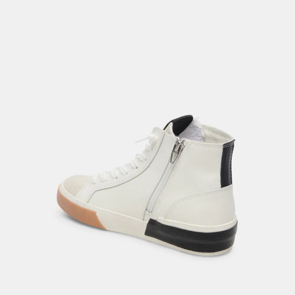 DOLCE VITA Sneakers*Zohara Sneakers White Black Leather