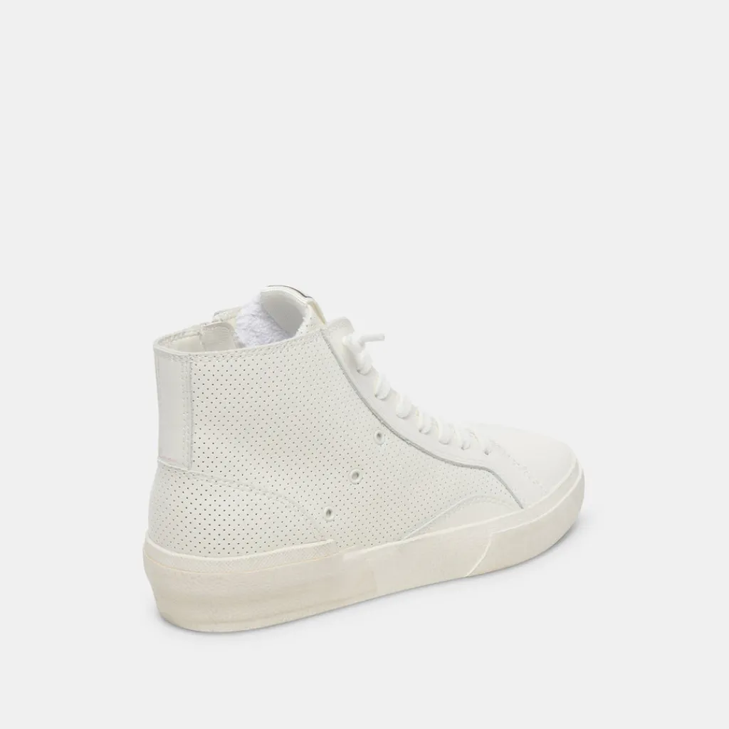DOLCE VITA Sneakers*Zohara Sneakers White Perforated Leather