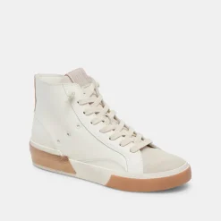 DOLCE VITA Sneakers*Zohara Sneakers White Tan Leather