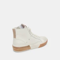 DOLCE VITA Sneakers*Zohara Sneakers White Tan Leather