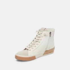 DOLCE VITA Sneakers*Zohara Sneakers White Tan Leather